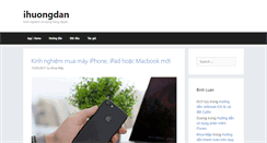 Desktop Screenshot of ihuongdan.com